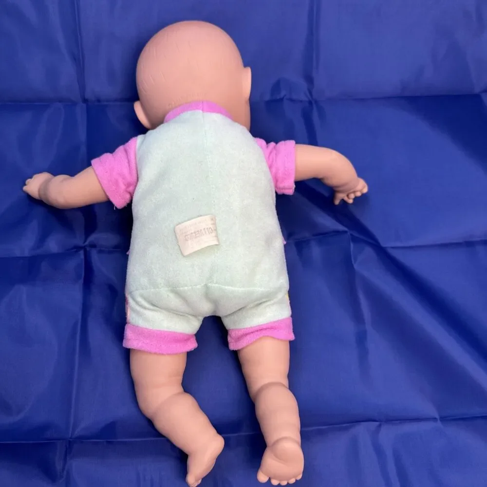 Cititoy Unicorn Dots Baby Doll Pink Purple 12